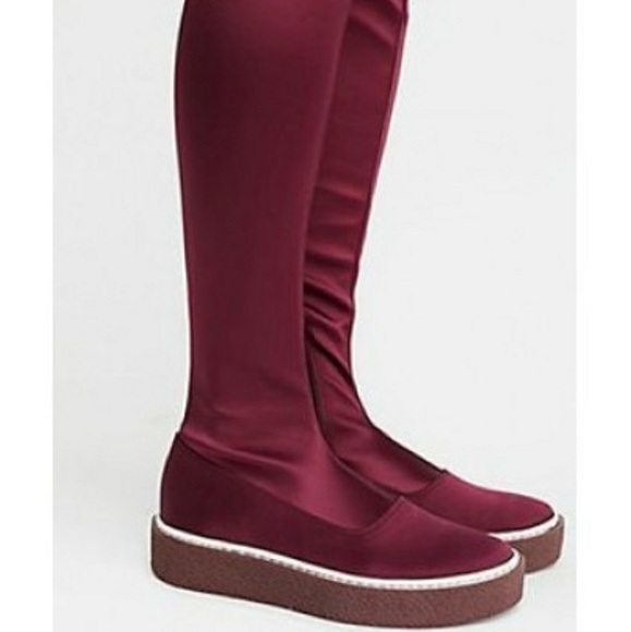 Free People Thigh High Platform Boots - Picture 3 of 7